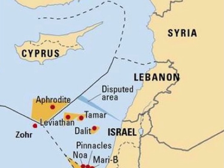 Israëlisch-Libanese overeenkomst voor exploitatie van gas uit de Middellandse Zee