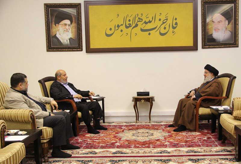 Sayyed Nasrallah ontmoet Hamas-leiders en bespreekt voortdurende samenwerking
