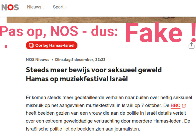 Er is geen bewijs voor de massale verkrachting door Hamas. Maar het wordt gebruikt om genocide te rechtvaardigen