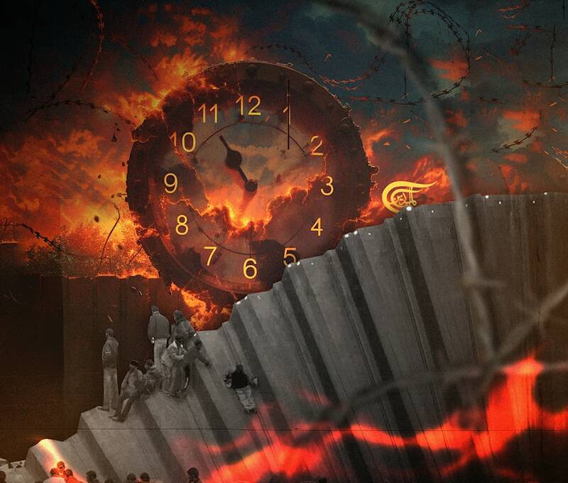 De wijzers van de regionale Armageddon klok wijzen elf