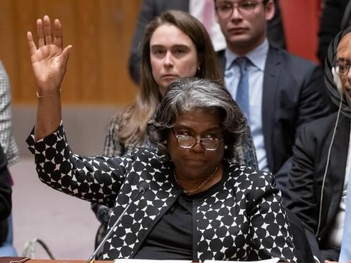 Linda Thomas-Greenfield, Madame Veto heeft bloed aan haar handen