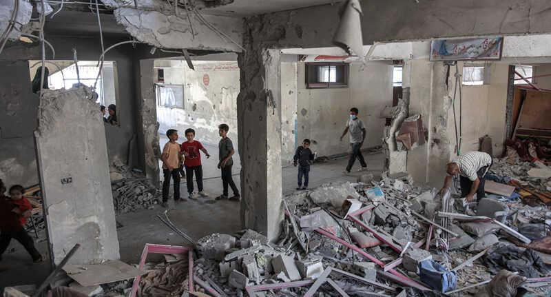 Israël vernietigde ‘opzettelijk’ scholen en gezondheidscentra in Gaza