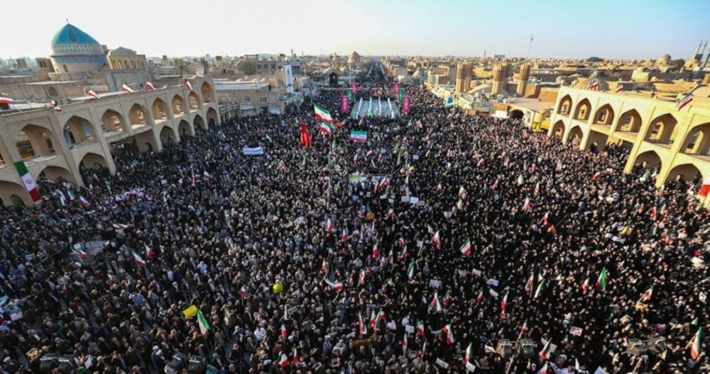 Verklaring van Hezbollah als eerbetoon aan de miljoenenbetogingen in de Islamitische Republiek Iran:
