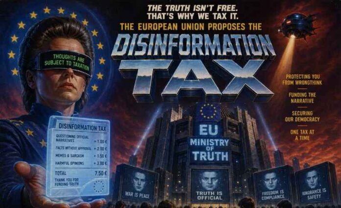 De EU wil een “belasting op desinformatie” invoeren: rapport van “Fractured Reality”